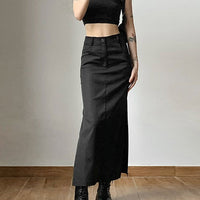 Cool Slim Fit Long Skirt