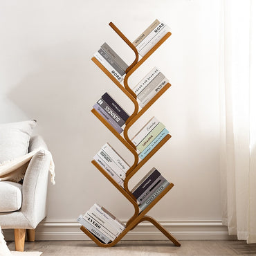 8 Tier Tree Bookshelf