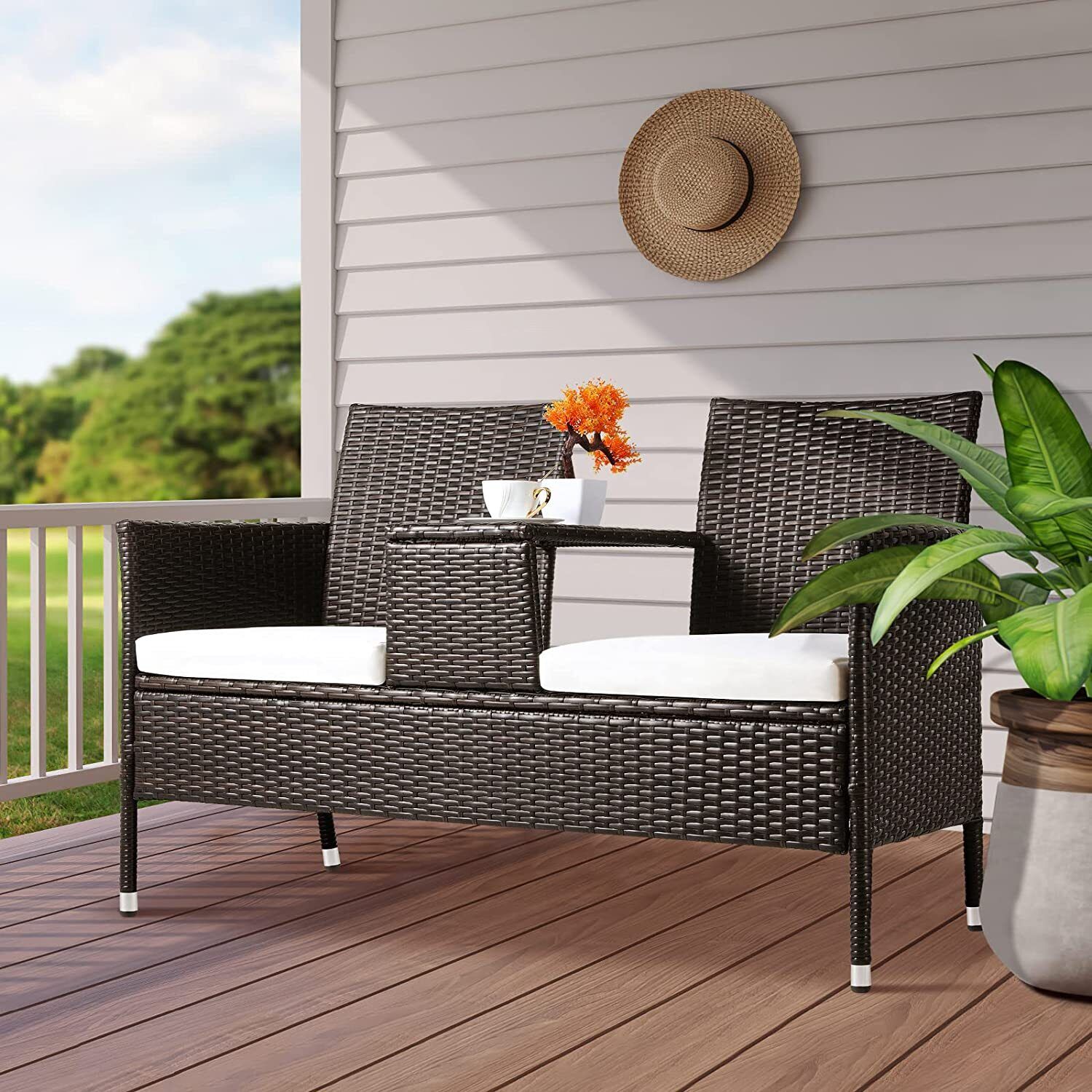 Rattan Patio Garden Furniture Set