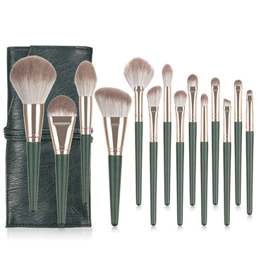 14pc Professional Makeup Brushes Set With Bag