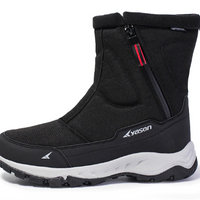 Winter Men's Side Zipper Hiking Snow Boots