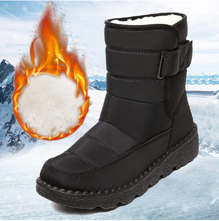 Women's Non Slip Waterproof Thick Plush Snow Boots