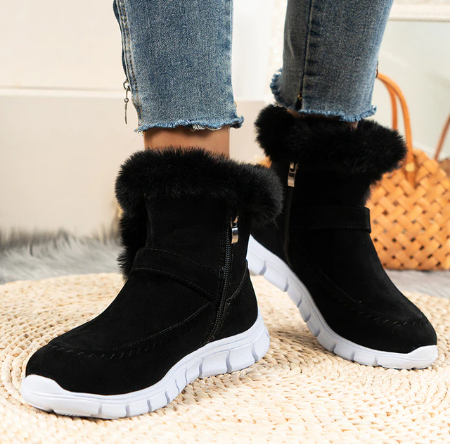 Women's Light Non-Slip Thicken Plush Ankle Boots