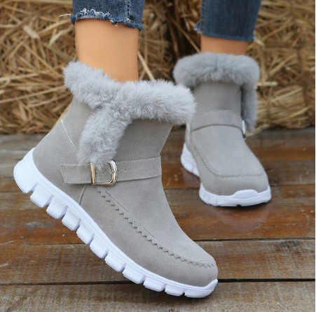 Women's Light Non-Slip Thicken Plush Ankle Boots