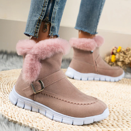 Women's Light Non-Slip Thicken Plush Ankle Boots