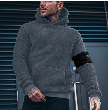 ZOOY Casual Plush Sports Hoodie