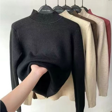 Elegant Super Warm Thick Ladies Turtleneck Sweater