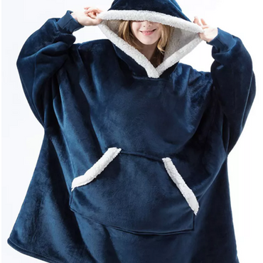 Fleece Lined Winter Blanket Oversized Hoodies