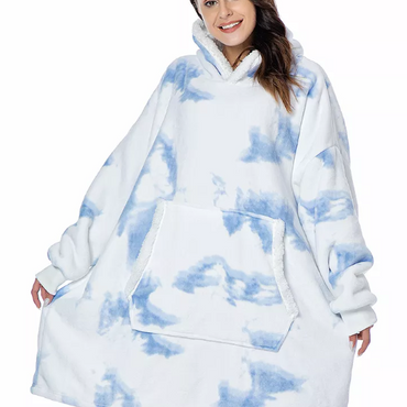 Fleece Lined Winter Blanket Oversized Hoodies