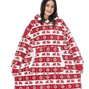 Fleece Lined Winter Blanket Oversized Hoodies