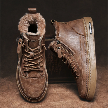 Plush Hard Wearing Men's Footwear