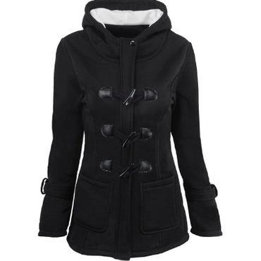 Ladies Hooded Winter Warm Long Coat