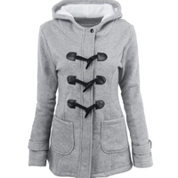 Ladies Hooded Winter Warm Long Coat