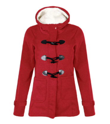 Ladies Hooded Winter Warm Long Coat