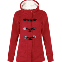 Ladies Hooded Winter Warm Long Coat