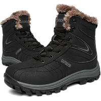 Winter Anti Slip Plush Warm Snow Boots