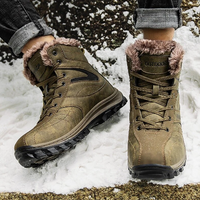 Winter Anti Slip Plush Warm Snow Boots