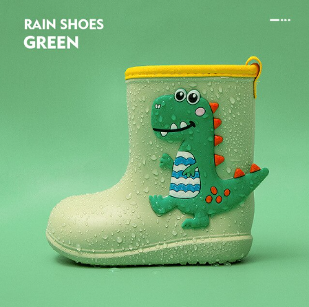 Children's Dinosaur Waterproof Boots