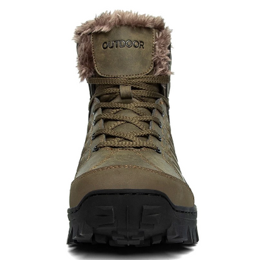 Plush Outdoor Waterproof Ankle Boots