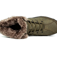 Plush Outdoor Waterproof Ankle Boots