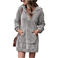 Soft Feel Double-sided Plush Hoodie