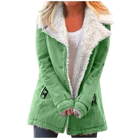 Loose Retro Fleece Jacket