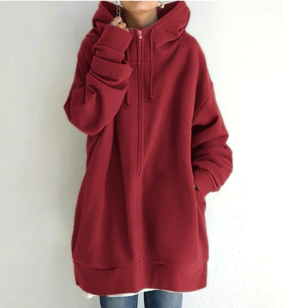 Loose Fit Retro Hoodie