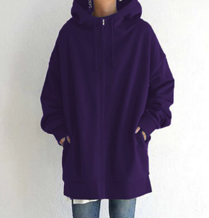 Loose Fit Retro Hoodie