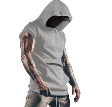 Hooded Slim Fit Tank Top