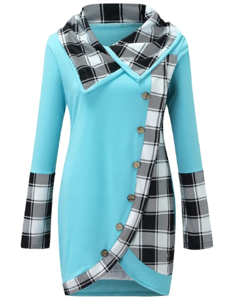 Patchwork Winter Ladies Dress