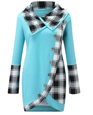 Patchwork Winter Ladies Dress