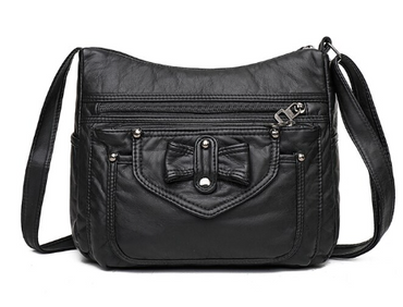 Luxury Soft Leather Messenger Bag