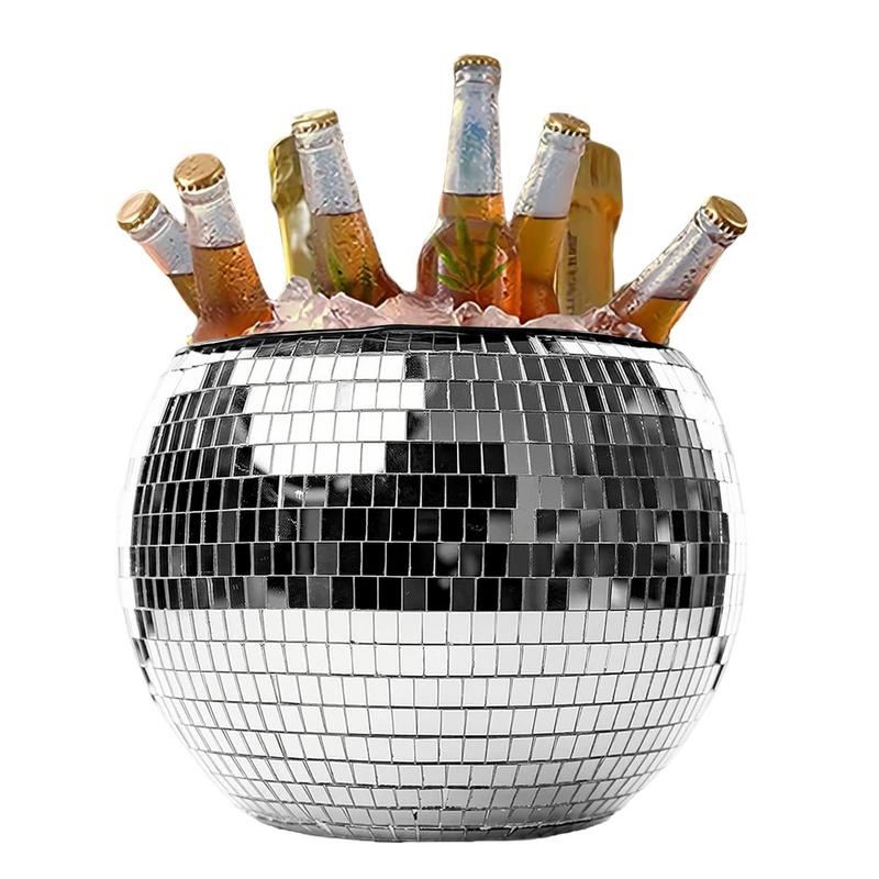 Retro Large Capacity Disco Ball Ice Bucket