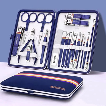 Manicure & Pedicure Set With Storage Case