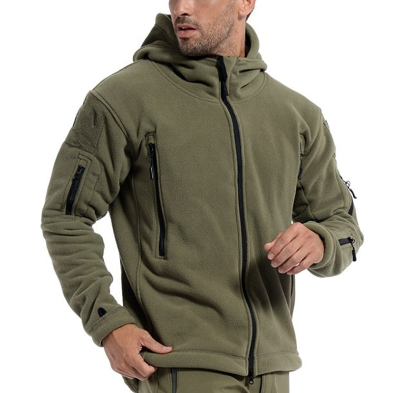 US Military Winter Thermal Fleece Tactical Jacket