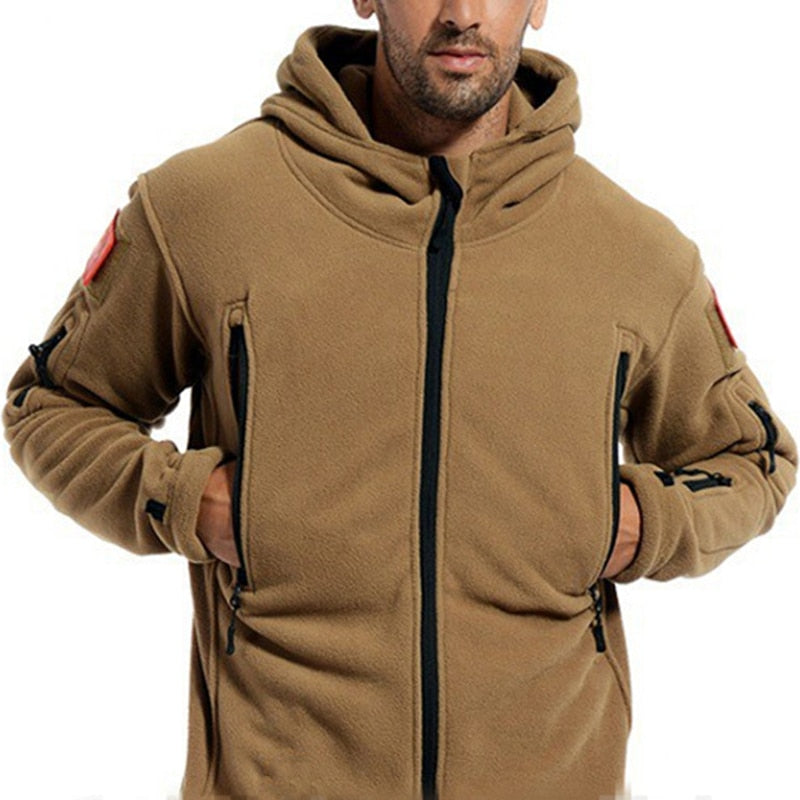 US Military Winter Thermal Fleece Tactical Jacket