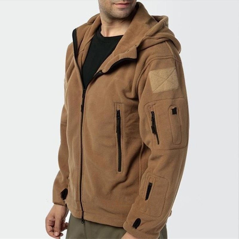 US Military Winter Thermal Fleece Tactical Jacket