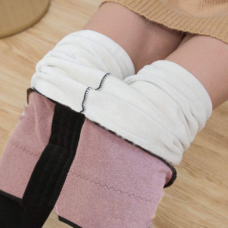 Plush Super Stretchy Thermal Winter Warm High Waist Leggings