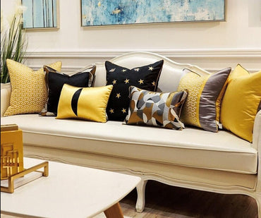 Gold Black Luxury Cushion Covers - east2cart.uk