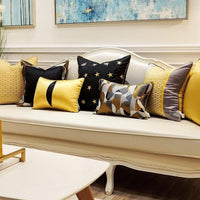 Gold Black Luxury Cushion Covers - east2cart.uk