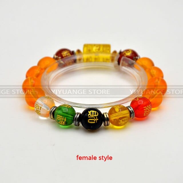 Feng Shui Citrine Wealth & Good Luck Gemstone Bracelet Unisex - east2cart.uk