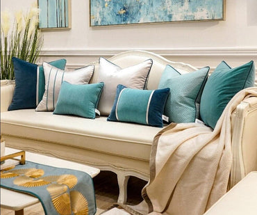 Luxury Velvet Patchwork Cushion Covers - east2cart.uk