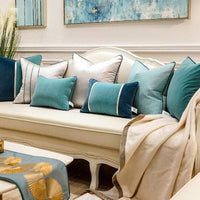 Luxury Velvet Patchwork Cushion Covers - east2cart.uk