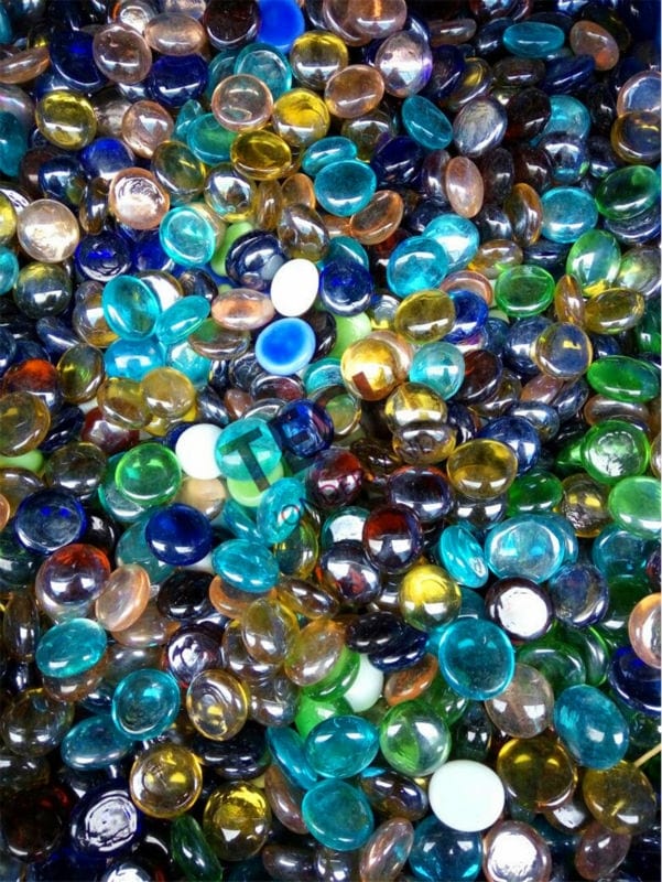 manual glass stone glass marbles decorative aquarium glass balls - east2cart.uk