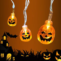 Halloween Pumpkin Skull LED String Lights