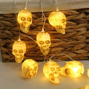 Halloween Pumpkin Skull LED String Lights