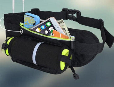Men Women Running Belt Waist Bag Sports Water Bottle Belt Sport Jogging Gym Camping Bag Running Accessories - east2cart.uk