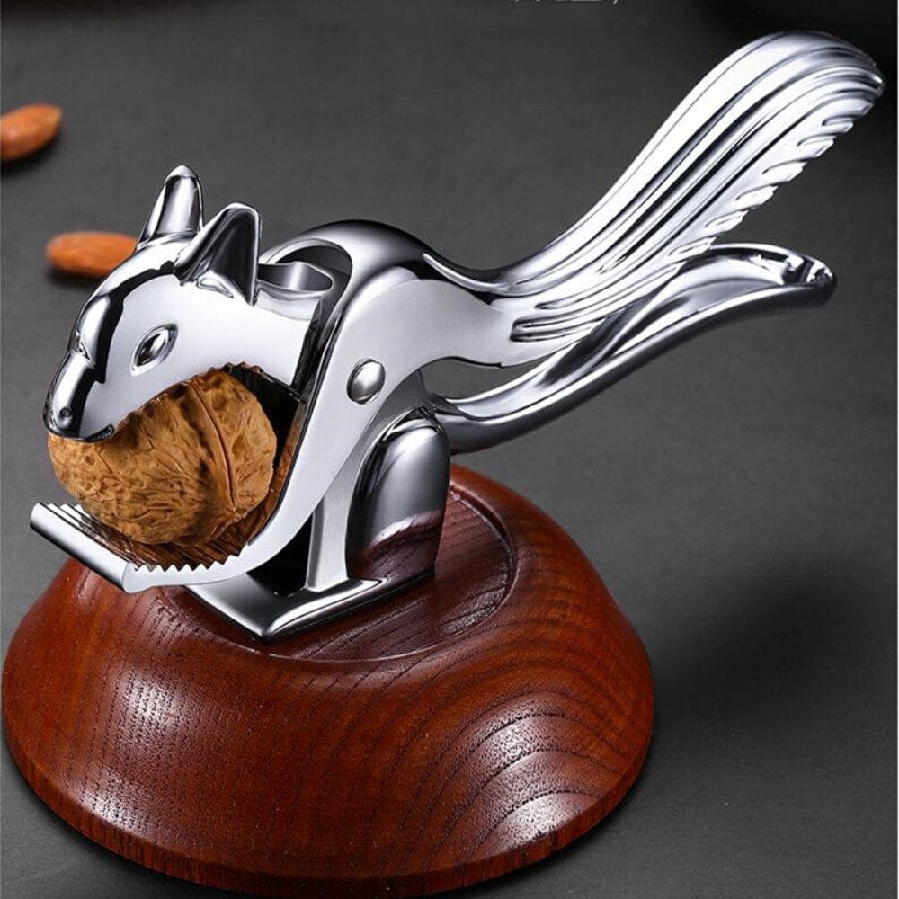 Squirrel Shape Almond Nut Pecan Nuts Nutcracker Nut Opener Sheller Kitchen Tool Hazelnut Walnut Pliers Sheller Clip Clamp Plier - east2cart.uk