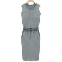 Ladies Casual Pencil Mini Dress - east2cart.uk