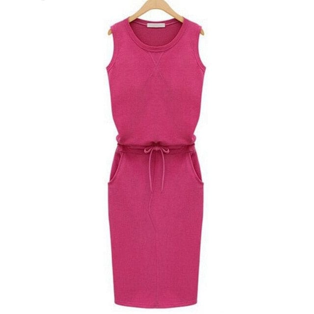 Ladies Casual Pencil Mini Dress - east2cart.uk